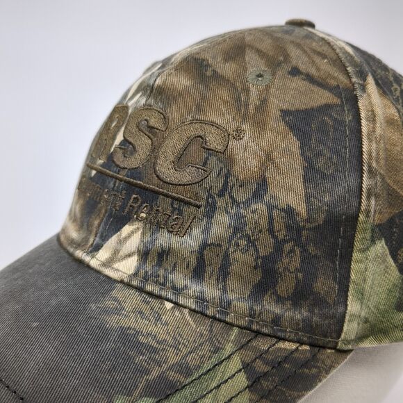 RSC Equipment Rental Slideback Hat Camouflage OSFA Embroidered 6 Panel Cotton - Picture 4 of 9